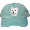 West Highland White Terrier Embroidered Cap - Image 2
