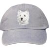 West Highland White Terrier Embroidered Cap - Image 3
