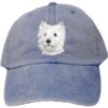 West Highland White Terrier Embroidered Cap - Image 4