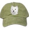 West Highland White Terrier Embroidered Cap - Image 6