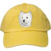 West Highland White Terrier Embroidered Cap - Image 9