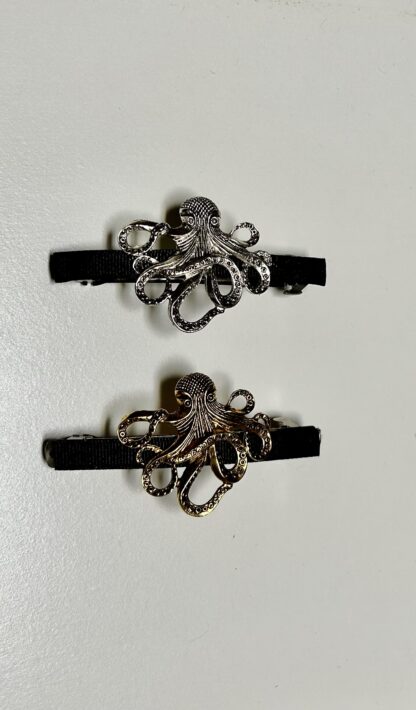 Octopus barrettes